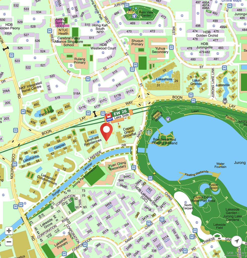 Lucerne Grand Location Map