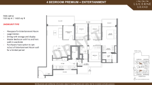Lucerne Grand Floor Plan 4 Bedroom Premium + Entertainment