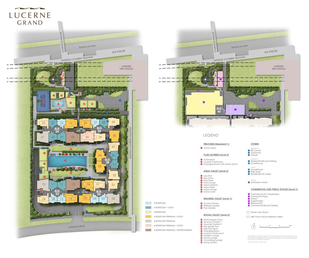 Lucerne Grand Site Plan